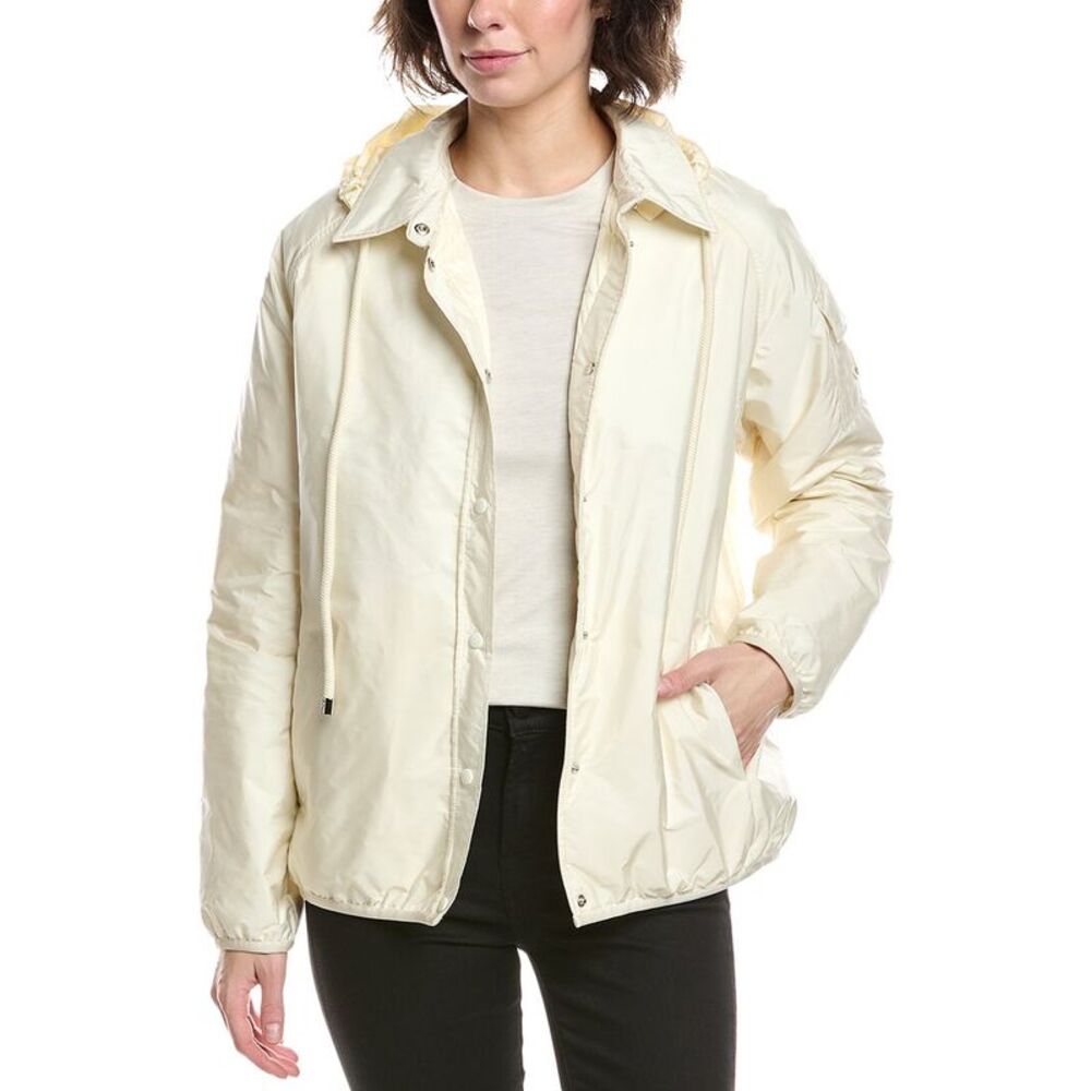 Moncler Womens  Camicia Jacket, White